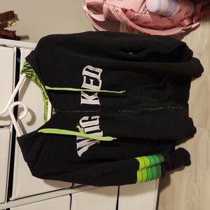 Wicked Hoodie Bought Directly From Show, Black And Greens